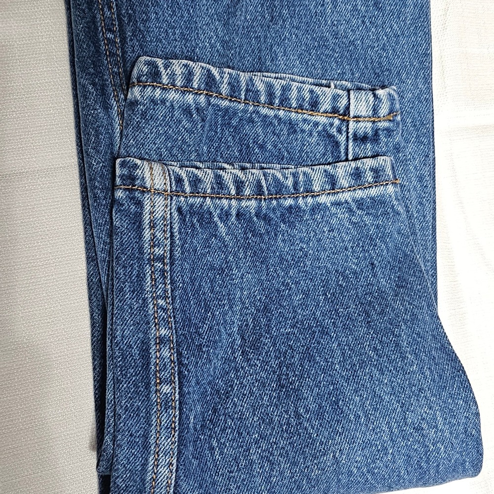 Derrieres Denim Blue Jeans young women‎ Size 8 22x27 High Rise Straight Leg - Picture 12 of 14